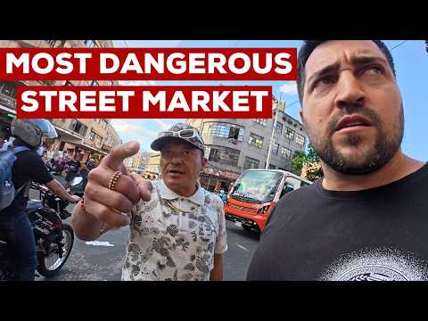Inside Medellin Colombia’s Black Market (Alone) 🇨🇴