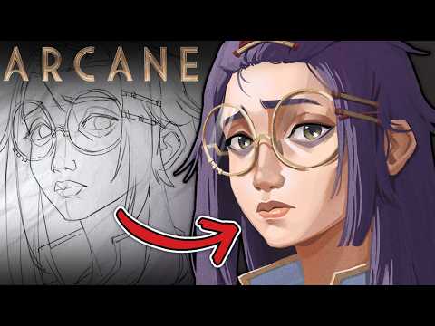 How to draw in Arcane’s art style