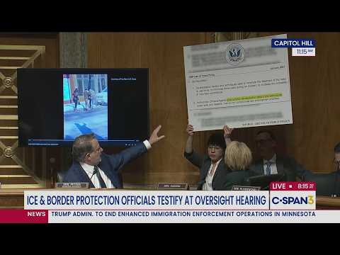 Senators Breakdown Alex Pretti Shooting Video with ICE & CBP Officials