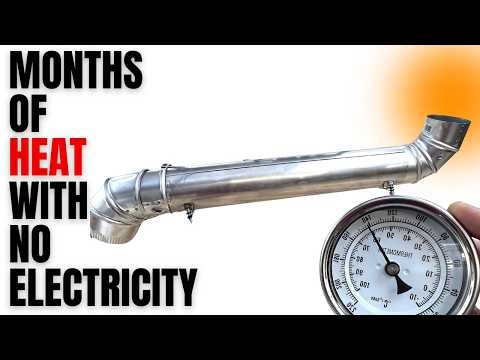 ENDLESS HEATING FOR ALMOST FREE | SIMPLE BUILD