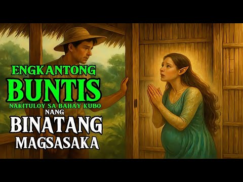 ENGKANTONG BUNTIS NAKITULOY SA BAHAY KUBO NG BINATANG MAGSASAKA | True Story