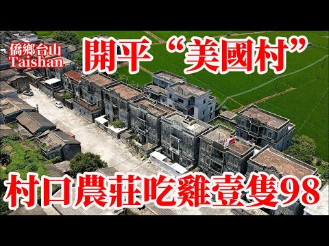 開平 Kaiping 今天冒雨參觀赤坎鎮護龍村永安里！美國華僑出資興建富麗堂皇別墅群而被鄉親親切叫做美國村！房屋保養完好現在仍由房主的親戚們居住