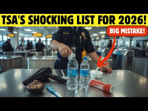 10 Normal Items TSA Will Take From You in 2026 (Avoid These Mistakes)