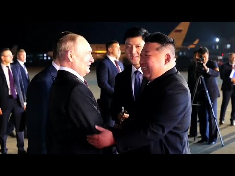 Russian President Vladimir Putin arrives in Pyongyang for rare visit | AFP