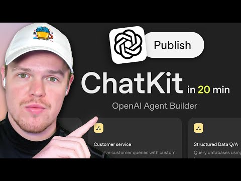 How To Use ChatKit UI with OpenAI Agent Builder