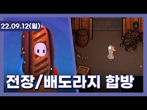 220912 - 전장 / 폴가이즈 / LOL / 구스구스덕