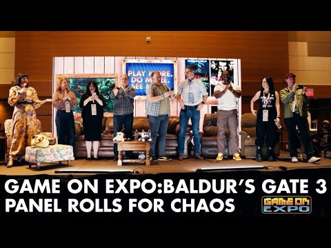 Game On Expo: Baldur’s Gate 3 Panel Rolls for Chaos