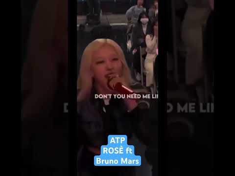 #rosé  ft #brunomars  sing #apt  Apt Apt  !!🎤 #grammys #toptrending