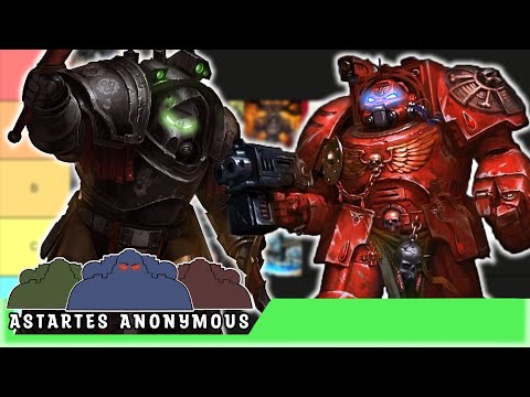 TERMINATOR TIER LIST | Astartes Anonymous Podcast #59