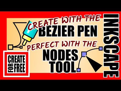 Inkscape Bezier Pen Tool