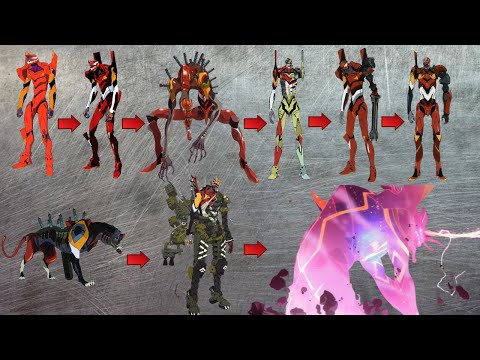 The evolution of Evangelion unit 02