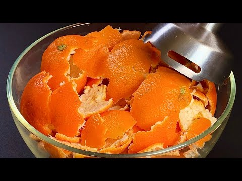 ❗ From today on you will no longer throw away orange peels!! Make this incredible recipe