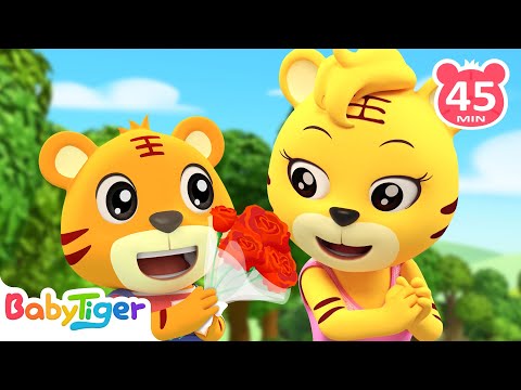 玫瑰送媽媽 + 更多兒歌🎵 | 糖果屋裏的小老虎 | 經典兒歌 | Kids Song | Top熱門兒歌🔥 | 童謠串燒 | 貝樂虎BabyTiger
