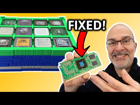 Exploring My Vintage CPU Collection - and fixing things!
