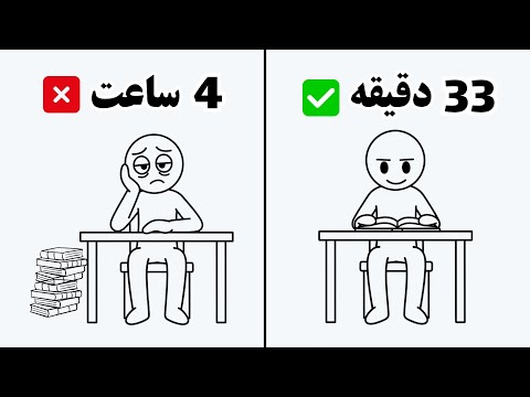 اینجوری کمتر درس بخون و نتیجه ای بیشتر بگیر! (واقعی)