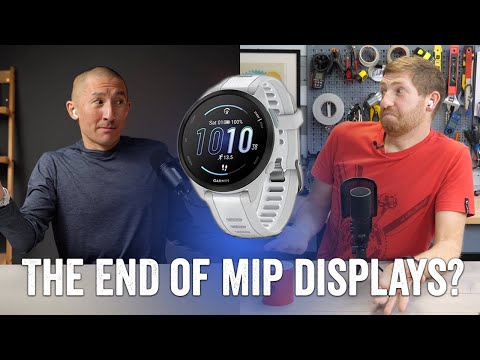 The End of MIP Displays? Garmin Forerunner 165 and New Cycling Power Meters