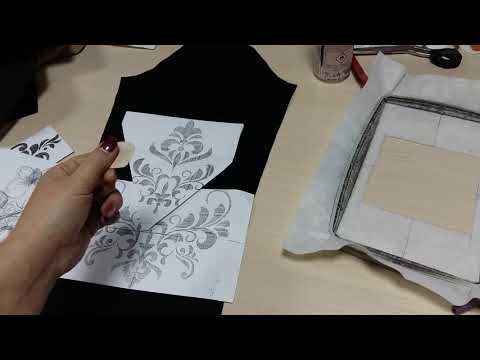 Расположение вышивки. Стыковка больших дизайнов для вышивки.