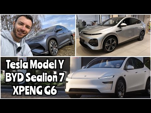 Tesla Model Y vs. BYD Sealion 7 vs. XPENG G6 – Alle Fakten im Vergleich!
