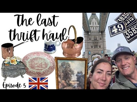We’re done! The last England thrift haul - Episode 5
