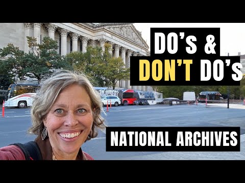 What I Did Wrong - Hints for Better National Archives Visit