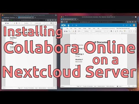 Installing Collabora Online on a Nextcloud Server