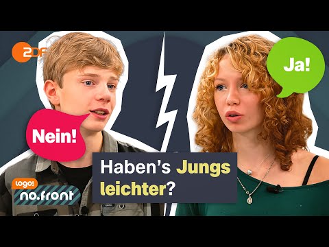 Haben Jungs es einfacher als Mädchen? | logo! no.front