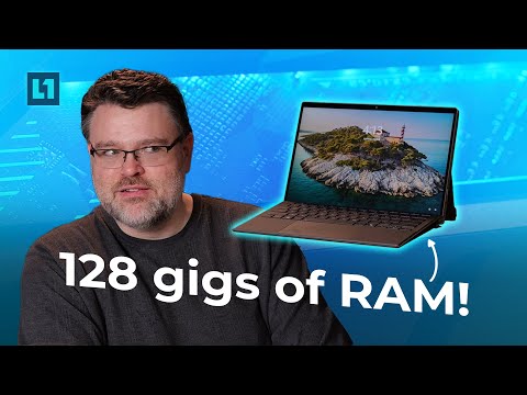 128 gigs of RAM in this ROG Flow Z13 Tablet!?