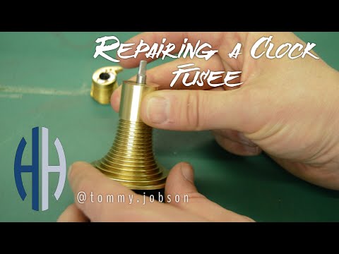 Repairing a Clock Fusee