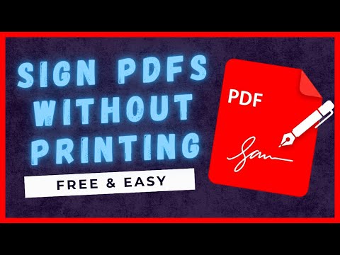 Sign Any PDF in Seconds - No Printer Required!