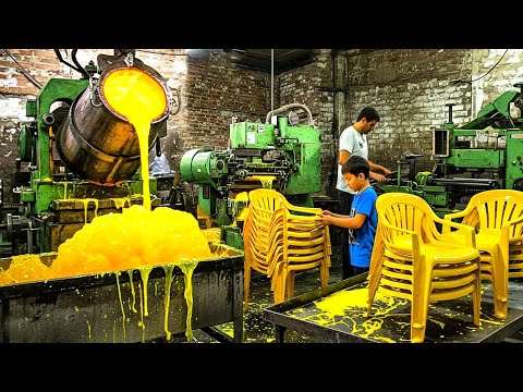 Unbelievable! Plastic Chairs Created from Disposable Packaging Materials | How To Make