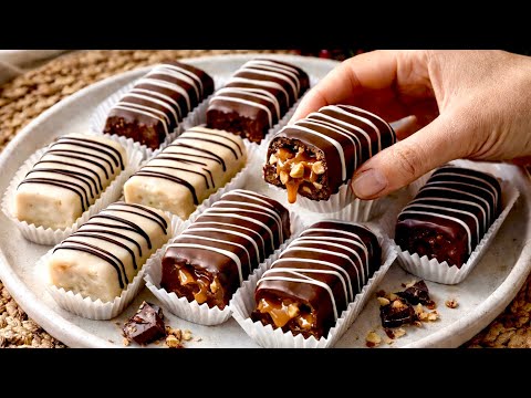 Quick no-bake homemade dessert! No oven or flour!