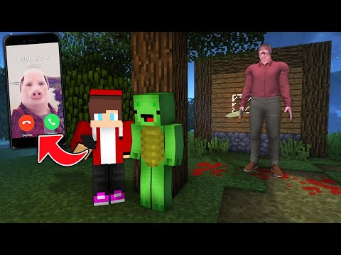SCARY JOHN PORK IS CALLING in Minecraft