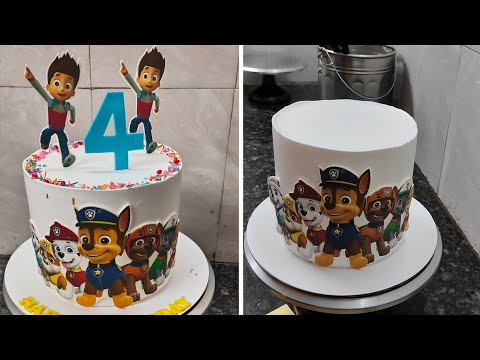 Rasmalai Flavour Birthday Cake With Photo Design|4th Birthday Cake For Boy|Boy Birthday Cake