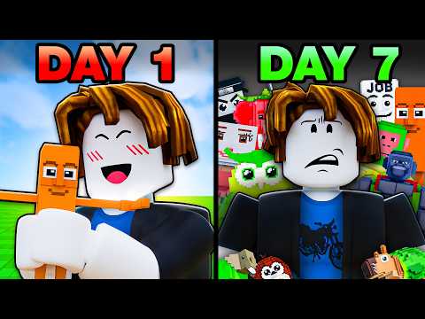 I Spent 7 Days in Brainrot Games