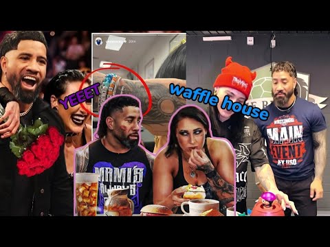 jey & rhea (JHEA) being two crazy kids inlove *biggest fans of eachother* #jeyuso #rhearipley