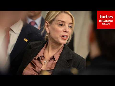 FULL GAGGLE: Pam Bondi, Todd Blanche Hold Defiant Q&.A After Closed-Door Epstein Probe Briefing