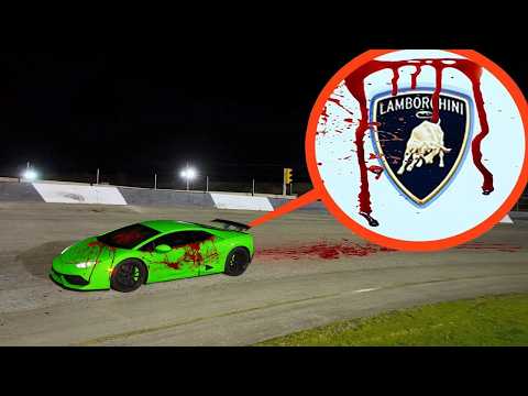 if you ever see this Lamborghini with the doors open, Don't approach it!! Run FAST!! (It's a Trap)