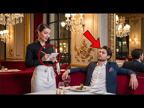 Solve This Equation and I’ll Marry You” Billionaire Laughed — Then Froze When the Waitress Solved It