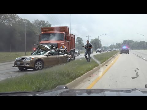 When Suspects Die Trying to Evade Police - Raw Dashcam