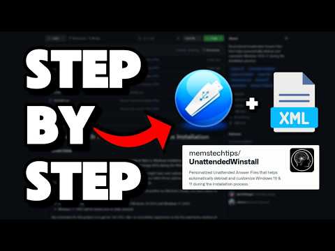How to Use Ventoy Plugson with Unattend.xml Files to Install Windows! (UnattendedWinstall Tutorial)