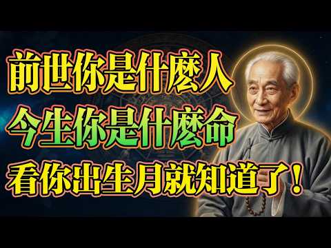 南懷瑾：農曆出生月份裏，藏著你的前世今生因果！幾月出生，今生你就是什麼命！#南懷瑾 #前世今生 #因果輪回 #改命方法 #佛學智慧 #佛學 #佛法 #六道輪回 #業力