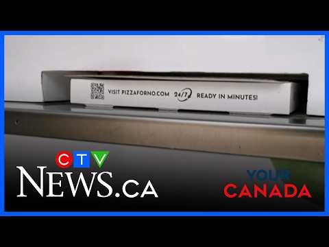 Pizza vending machine at University of Guelph piques curiosity | Your Canada for March 31, 2026
