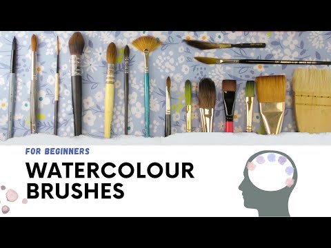 Which watercolour brushes do you need?