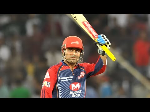 Virender Sehwag Maiden IPL Century | 119(56) vs Deccan Chargers | 13 Fours 6 Sixes | IPL 2011 |