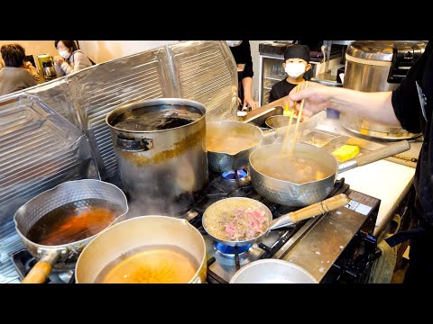 Udon Noodles | Brilliant Quick Hands! | Speedy Service at the Mind Blowing Restaurant in Osaka