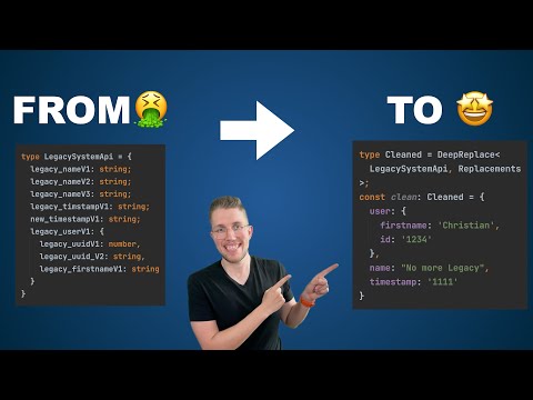 Let‘s Fix Unmaintainable Types: Automatically Transform Legacy Types in TypeScript with Ease