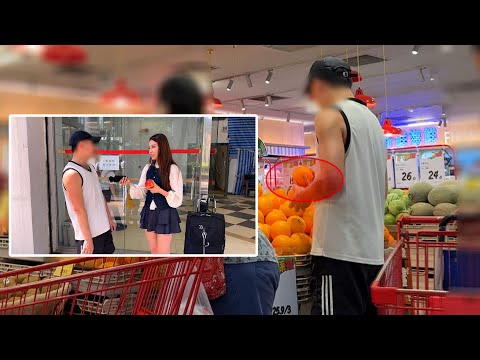 東張西望｜「上水男『咪』神」不斷用指甲損壞超市水果零食 又在公園搞破壞 攝製隊與男子當面對質｜上水男『咪』神｜指甲｜公園搞破壞｜損壞超市水果零食 ｜俞可程