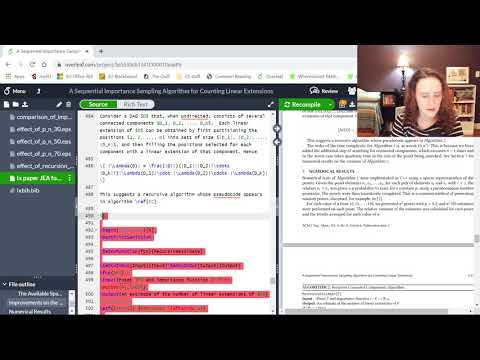 How to Use Overleaf and Latex