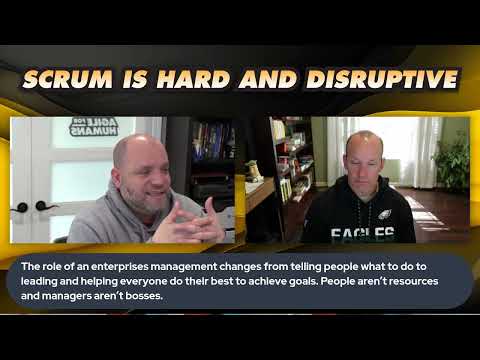 Scrum is Hard and Disruptive 15 - Leadership is Essential