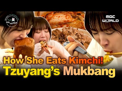 [Sub] Tzuyang’s Epic Mukbang: Foods That Pair with Kimchi #Tzuyang